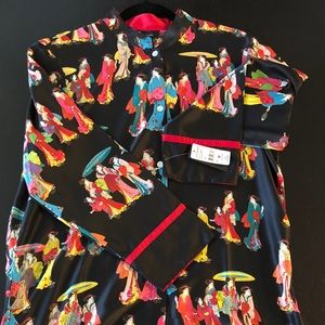 Natori - Geisha Print Black NWT Pajamas